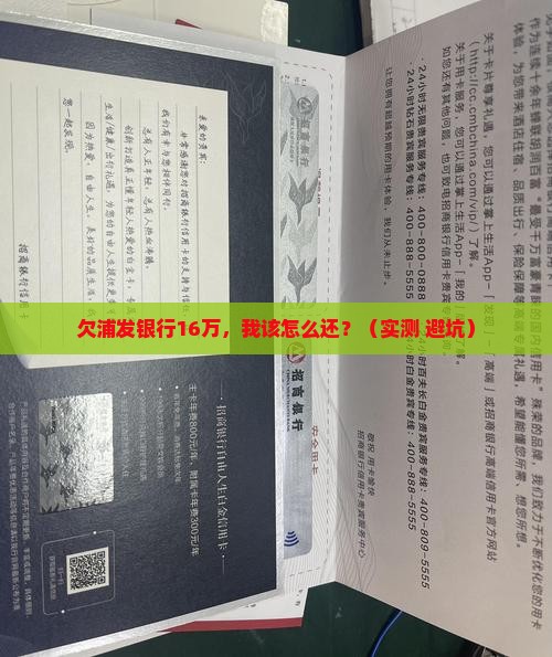 欠浦发银行16万万用金如何归还