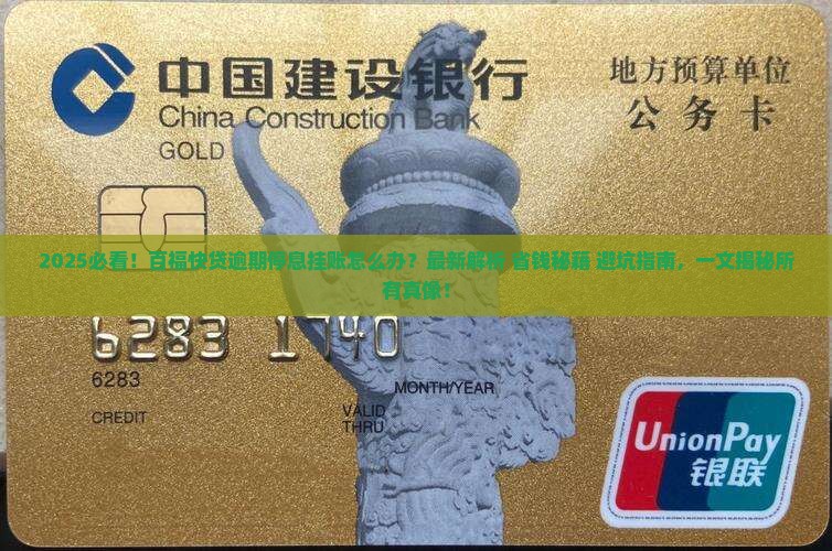 百福快贷逾期停息挂账解决办法