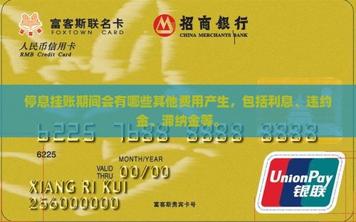 停息挂账期间会有哪些其他费用产生