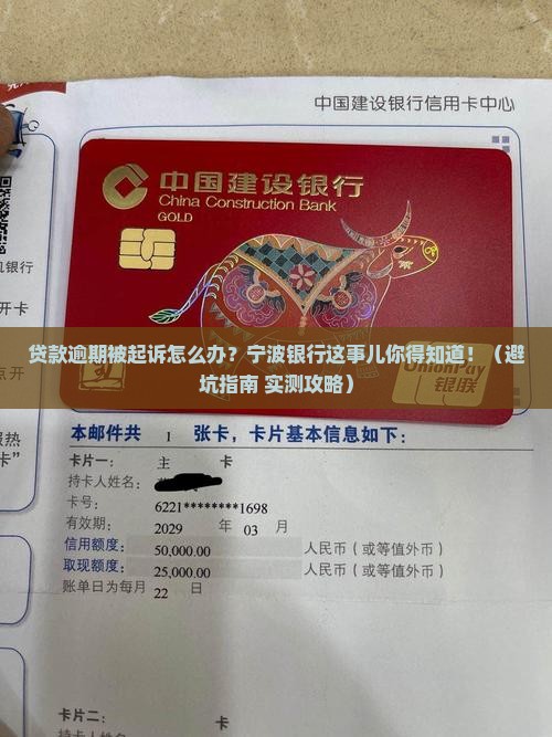 宁波银行贷款逾期起诉应该如何处理