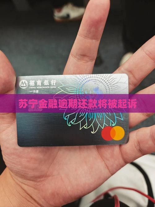 苏宁金融逾期还款将被起诉