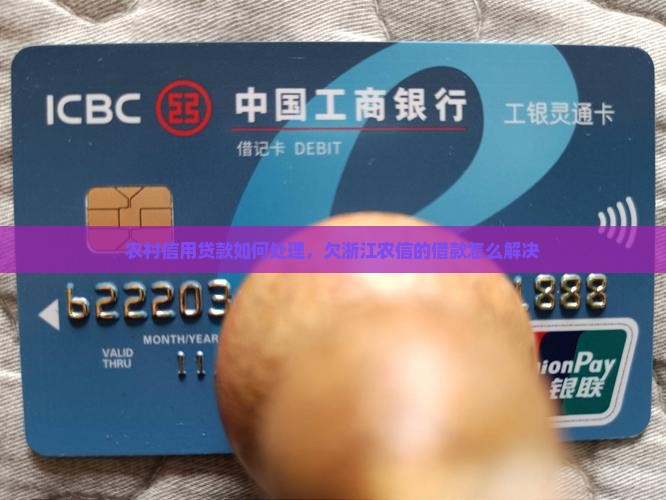 欠浙江农信的借款如何处理