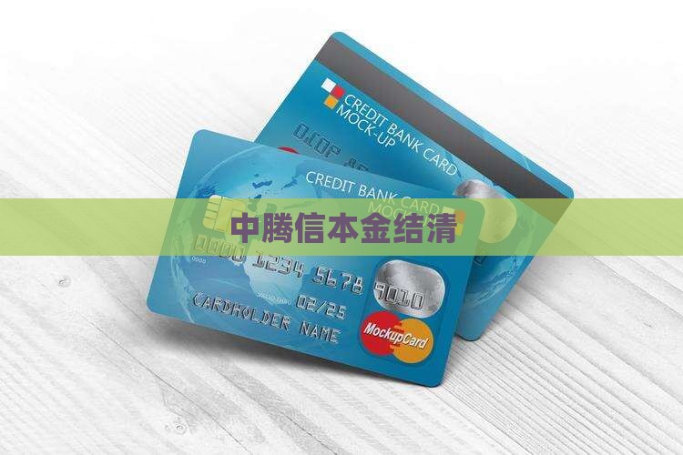 中腾信本金结清