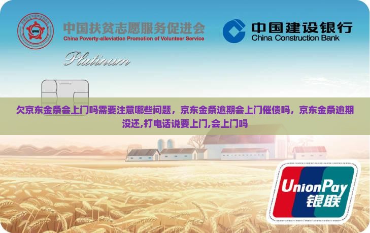 欠京东金条会上门吗需要注意哪些问题