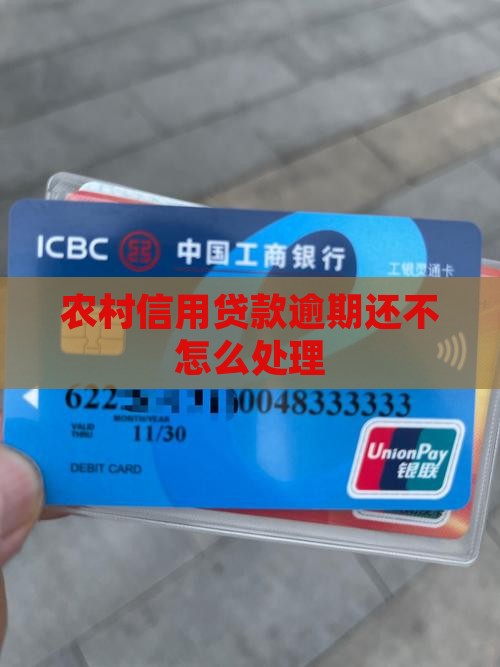 江西农信信用贷款逾期会怎么处理