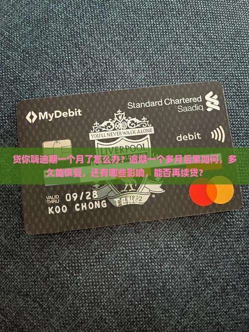 贷你嗨逾期一个月了怎么办