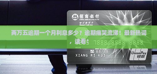 两万五逾期一个月利息多少