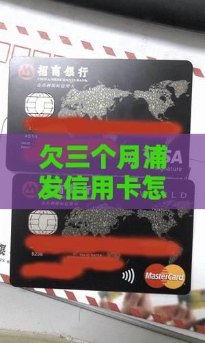 浦发银行信用卡欠三个月怎么处理
