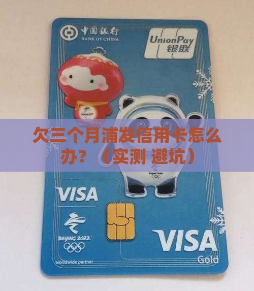 浦发银行信用卡欠三个月怎么处理