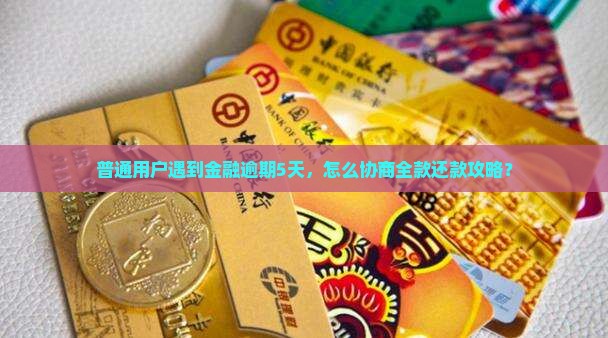 普通用户遇到金融逾期5天，怎么协商全款还款攻略？