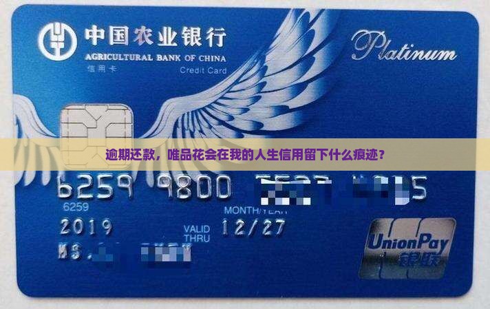 逾期还款，唯品花会在我的人生信用留下什么痕迹？