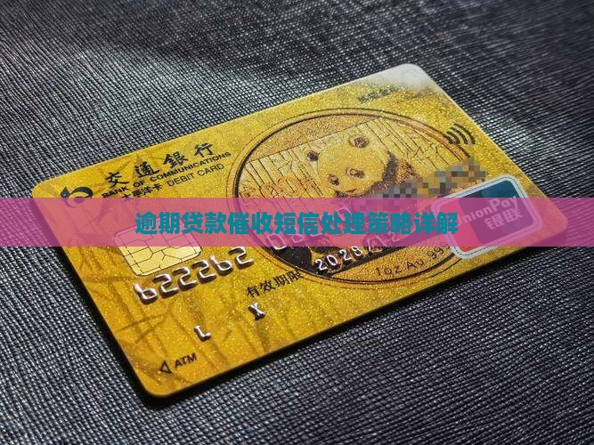 逾期贷款催收短信处理策略详解
