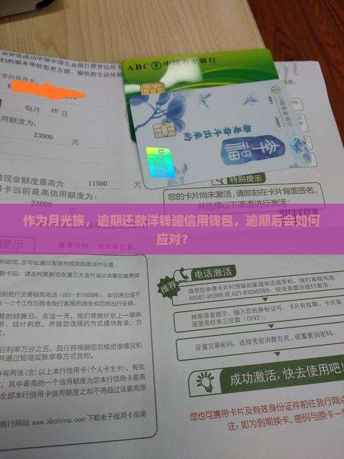 作为月光族，逾期还款洋钱罐信用钱包，逾期后会如何应对？