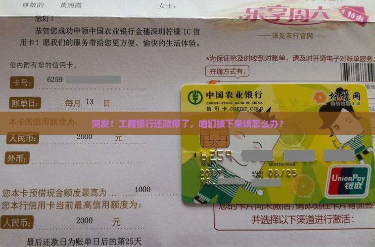 突发！工商银行还款停了，咱们接下来该怎么办？