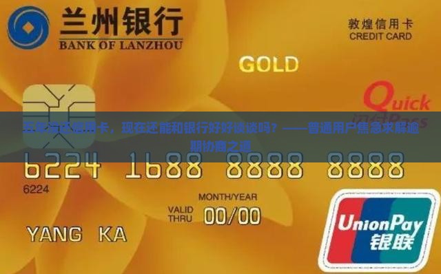 五年没还信用卡，现在还能和银行好好谈谈吗？——普通用户焦急求解逾期协商之道