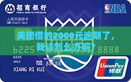 美团借的2000元逾期了，我该怎么办啊？