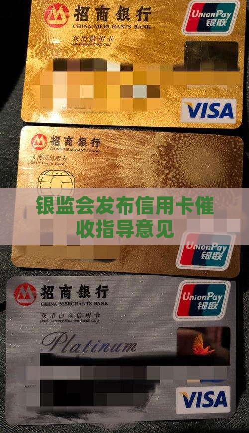 银监会发布信用卡催收指导意见