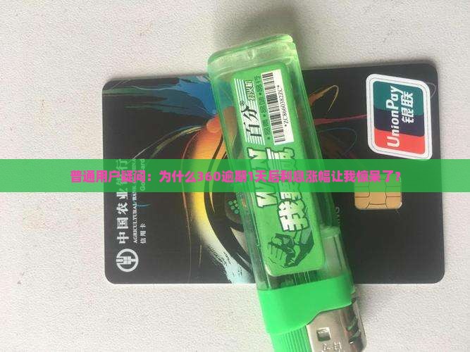 普通用户疑问：为什么360逾期1天后利息涨幅让我惊呆了？