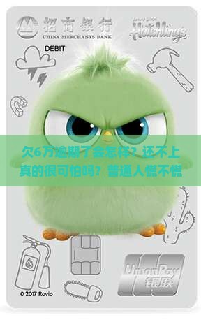 欠6万逾期了会怎样？还不上真的很可怕吗？普通人慌不慌