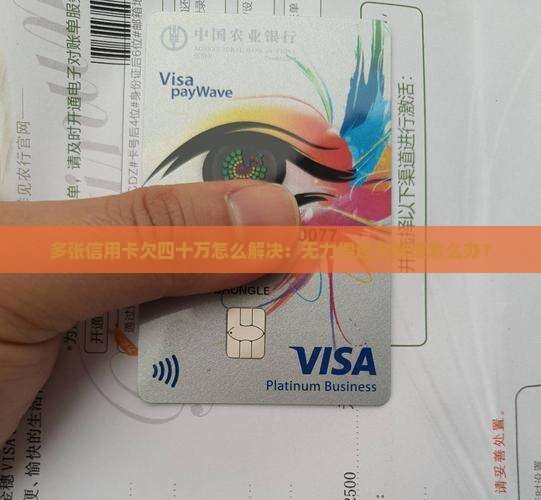 多张信用卡欠四十万怎么解决：无力偿还欠款该怎么办？