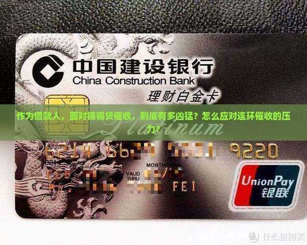 作为借款人，面对锡锡贷催收，到底有多凶猛？怎么应对连环催收的压力？