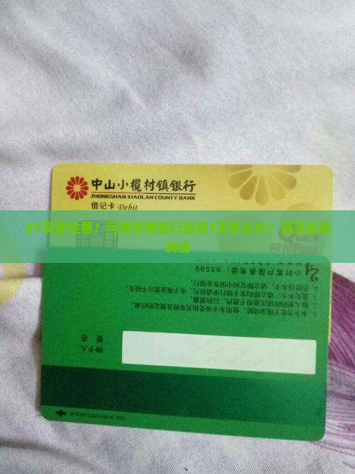 #1买家注意！河南农商银行逾期1天怎么办？急哭宝解决法
