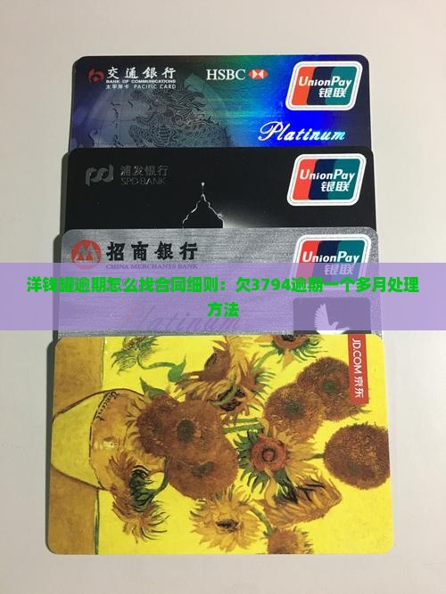 洋钱罐逾期怎么找合同细则：欠3794逾期一个多月处理方法