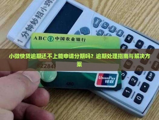 小微快贷逾期还不上能申请分期吗