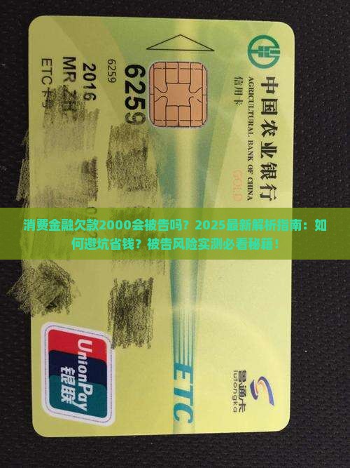 消费金融欠款2000会被告吗