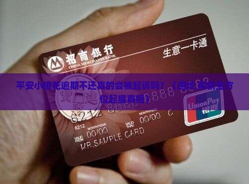 平安小橙花不还会被起诉吗的解答