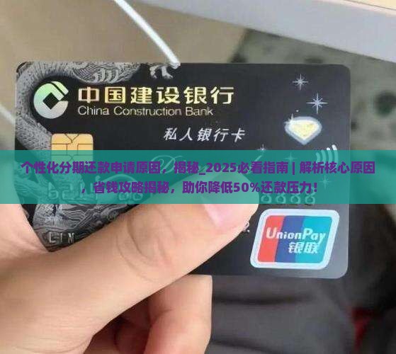 个性化分期还款申请原因