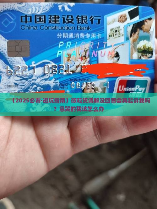 微粒贷诉前调解没理会会被起诉吗