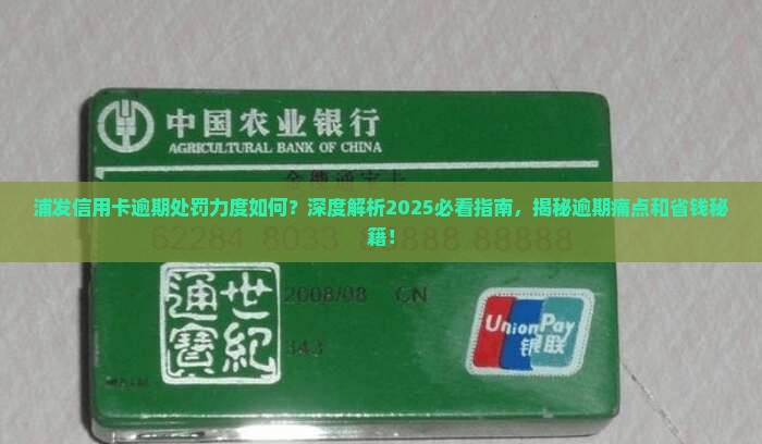 浦发信用卡逾期处罚力度如何