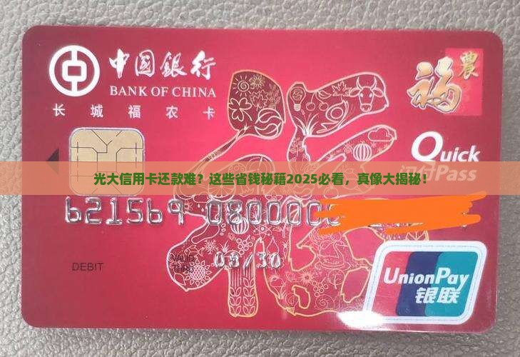光大银行信用卡协商还款技巧大揭秘