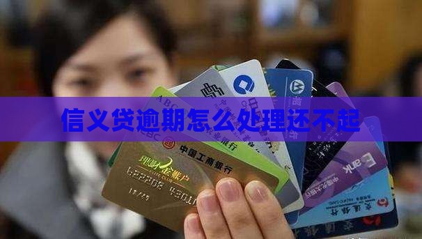 信义贷还不起怎么处理