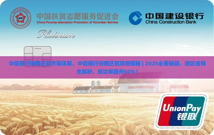 中信银行协商还款方案详解