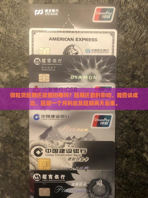 微粒贷延期还款能协商吗