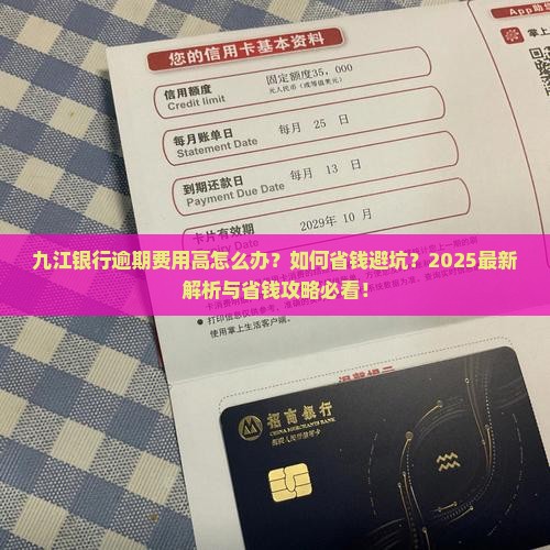 九江银行逾期费用高怎么处理