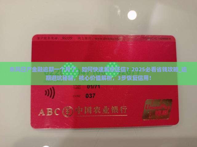 东风日产金融逾期一个月了