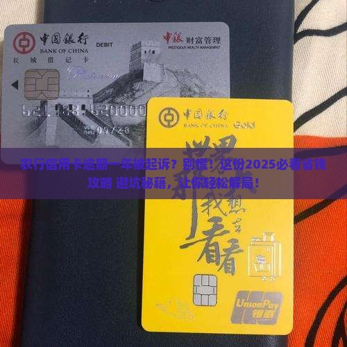 农行信用卡逾期一年被起诉后怎么办