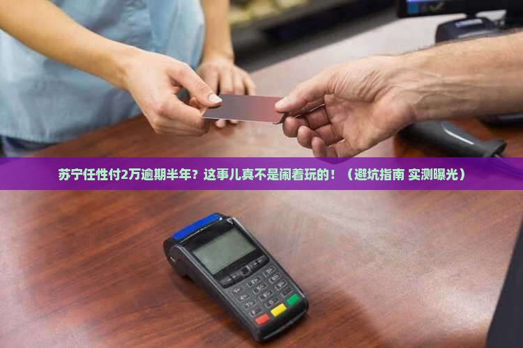 苏宁任性付2万逾期半年