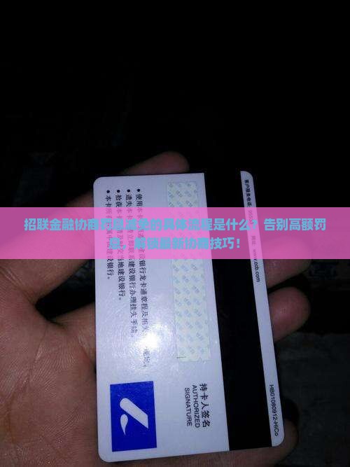 招联金融协商罚息减免的具体流程是什么