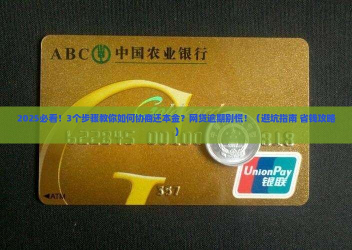 网贷逾期协商还本金的注意事项