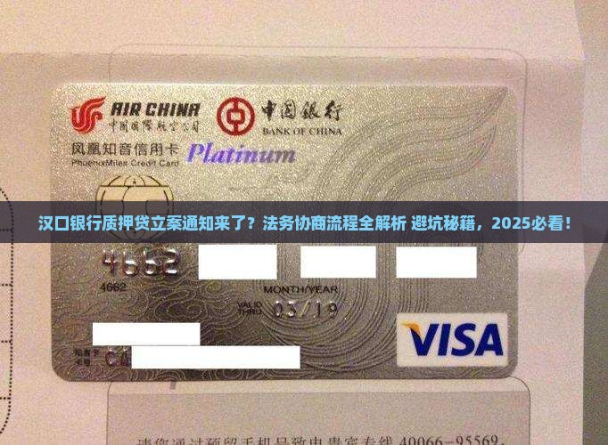汉口银行质押贷立案通知法务协商流程详解