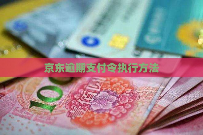 京东白条逾期支付令怎么执行