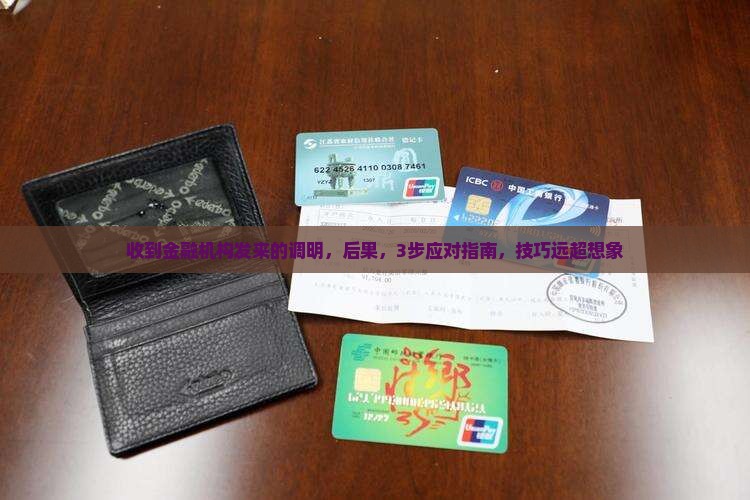 收到金融机构发来的调解说明