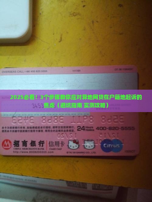 异地网贷在户籍地起诉如何应对