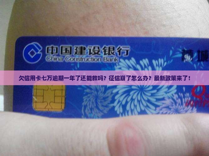 欠信用卡七万逾期一年了