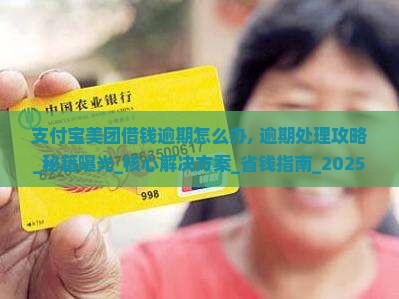支付宝美团借钱逾期怎么办处理方式
