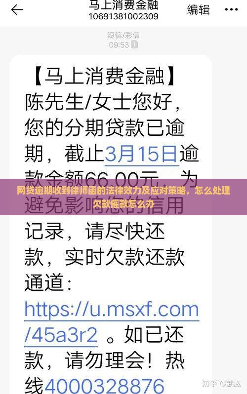 网贷逾期律师函的法律效力及应对策略